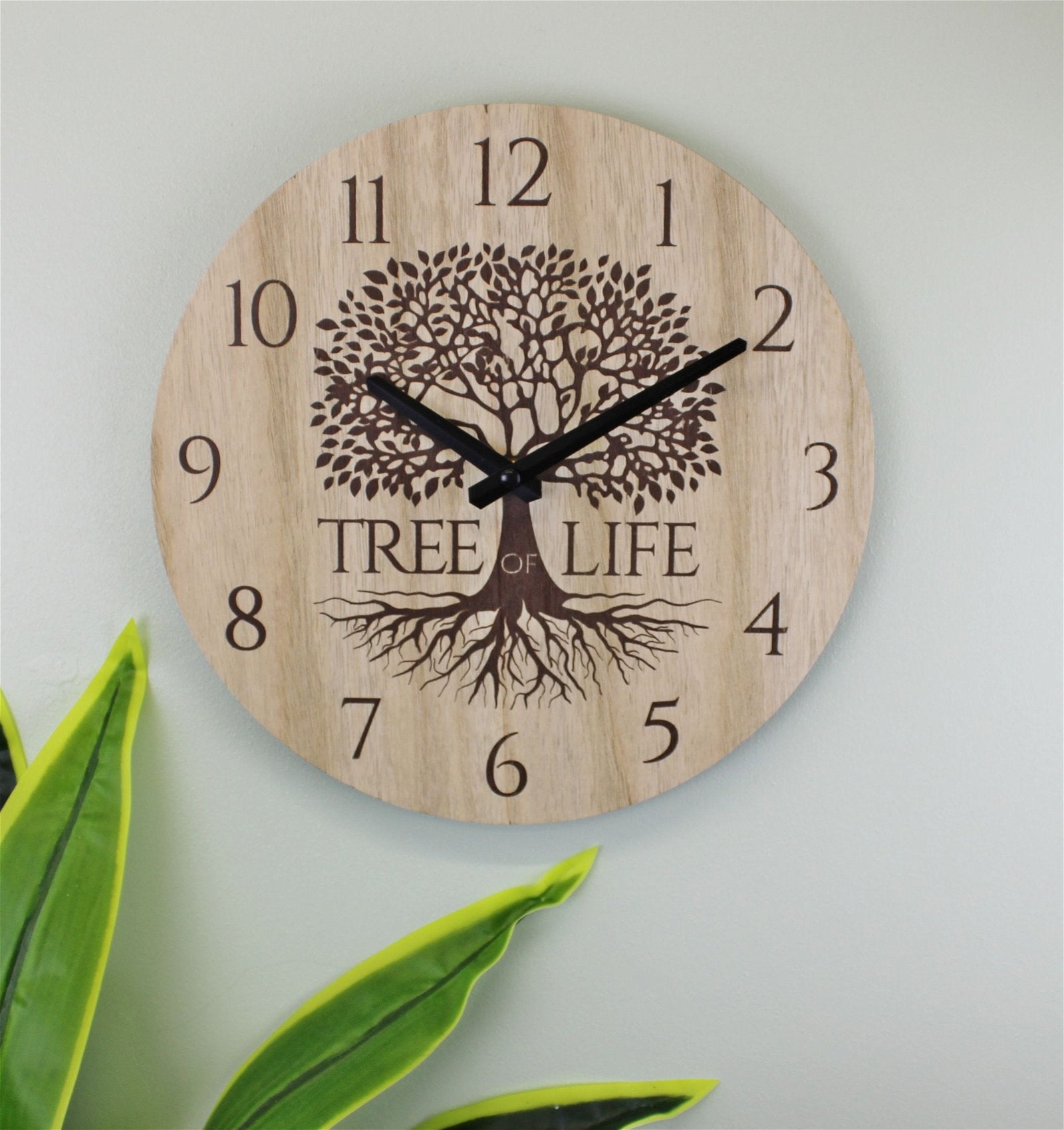 Small Tree Of Life Clock 30cm - Kaftan direct