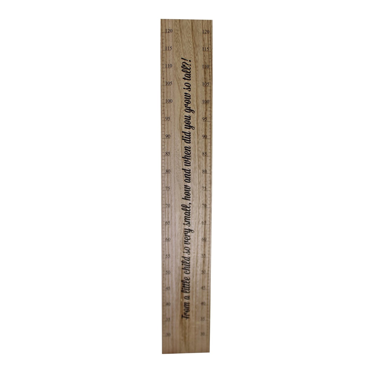Height Chart Wall Plaque, How Did You Grow So Tall?, 100cm - Kaftan direct