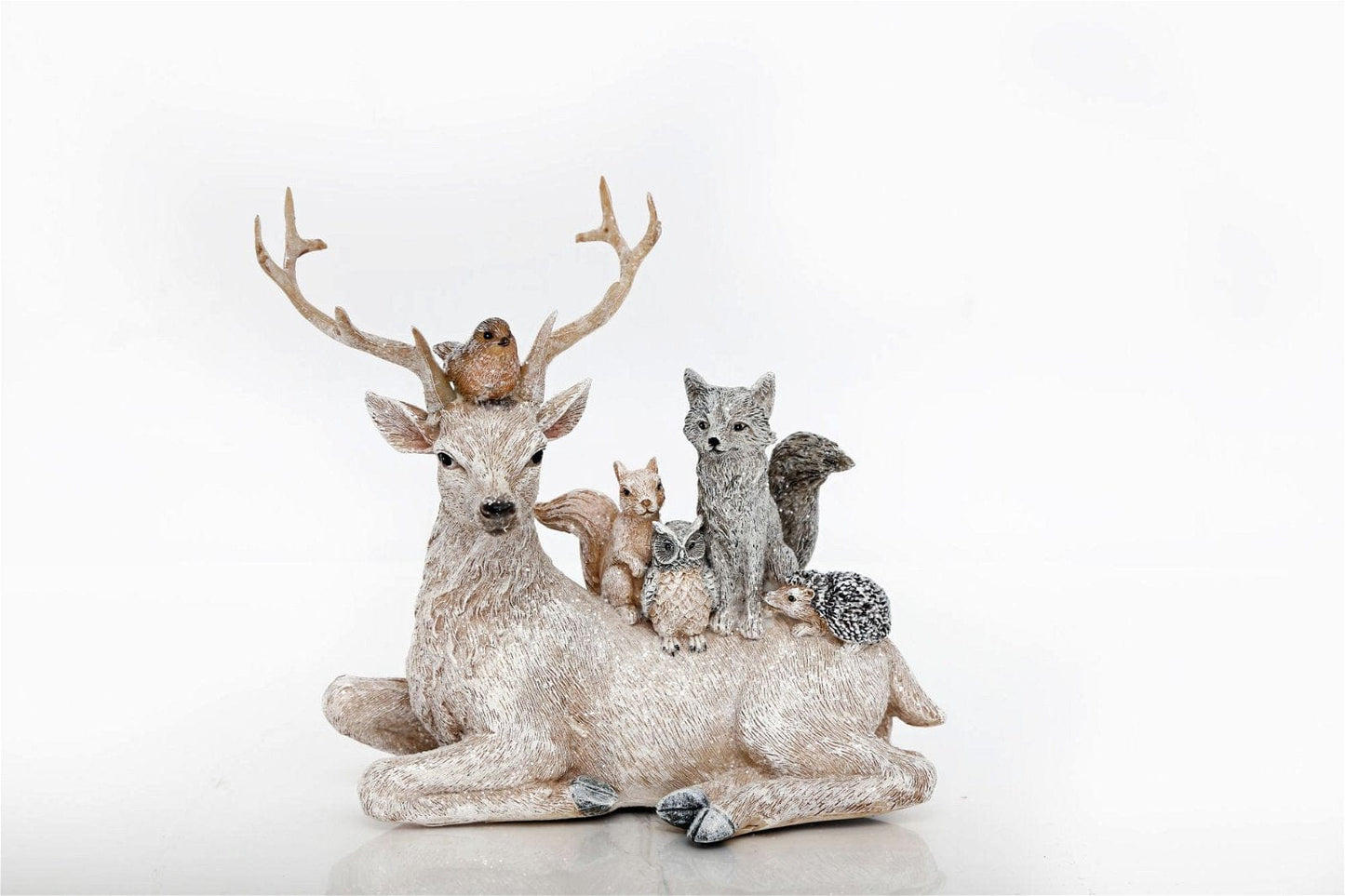 Laying Reindeer & Friends Ornament - Kaftan direct