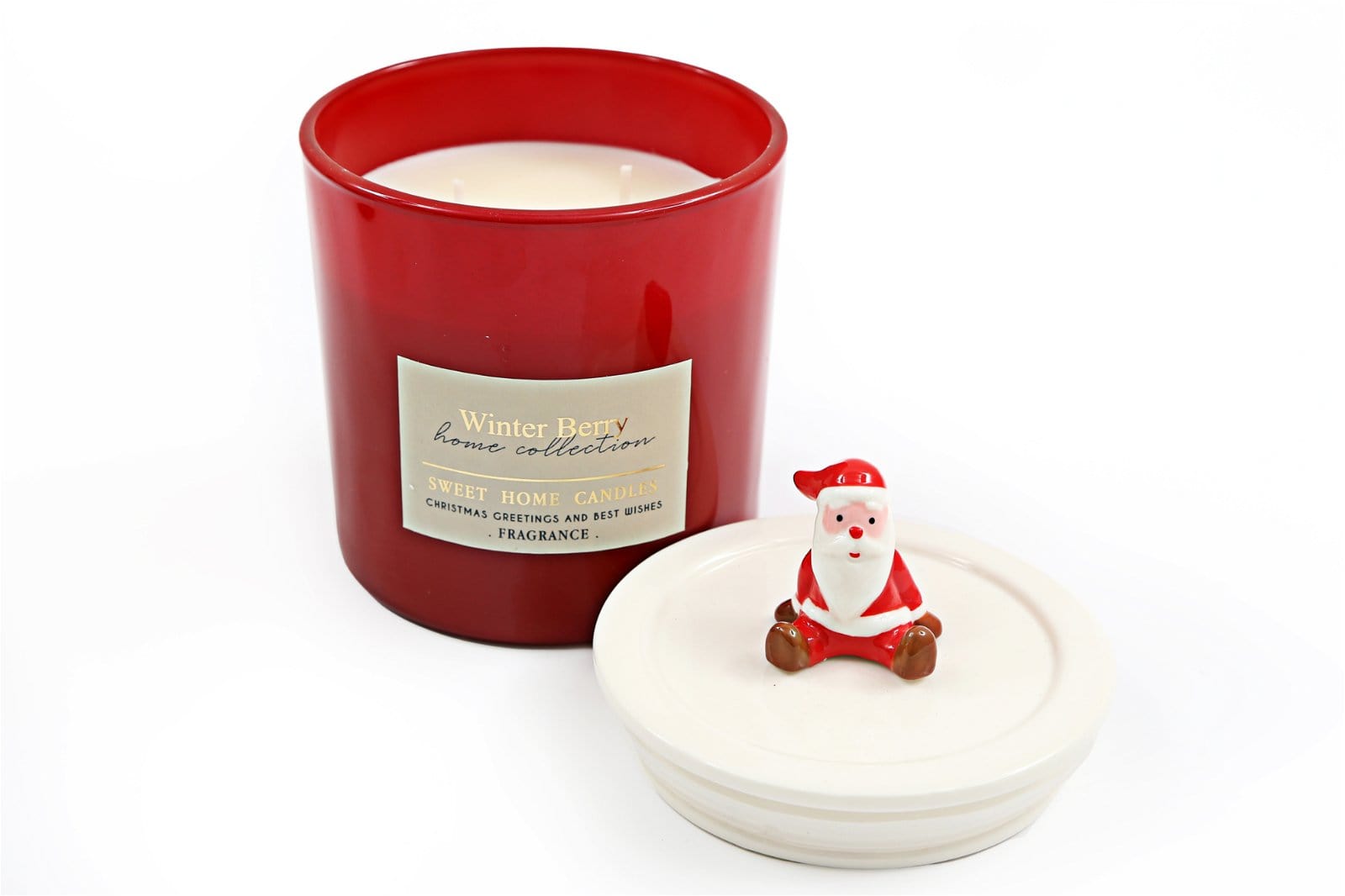 Father Christmas Character Candle-pot – Kaftans direct